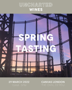 Uncharted spring tasting in london